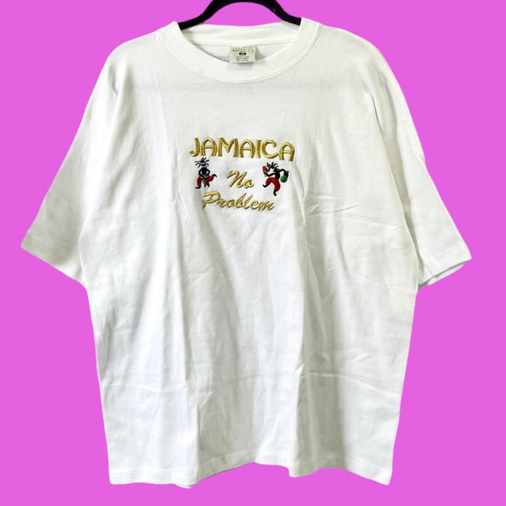 Vintage Embroidered Jamaica Tee